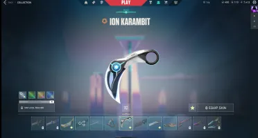 Conta de Valorant (valor total gasto 1500)