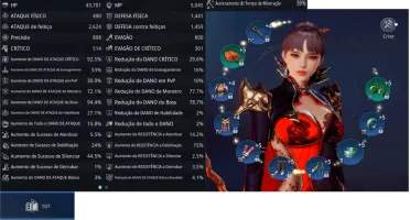 CONTA MIR4 LV 67 72K SEM FAKE POWER E SEM CLÃ