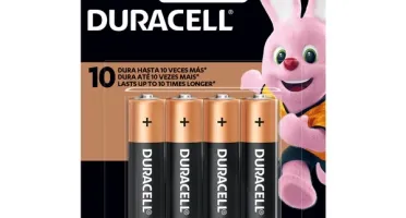 Duracell Aa pilha 4 unidades
