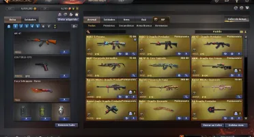 Conta Crossfire AL Marechal com 11 Vips+Colecionador de arma