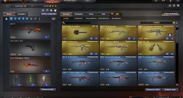 Conta Crossfire AL Marechal com 11 Vips+Colecionador de arma
