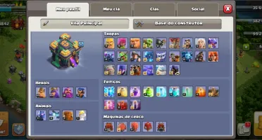Conta cv 14 Clash of clans