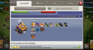 Conta cv 14 Clash of clans