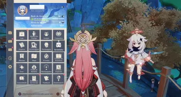 GENSHIN IMPACT AR 55 COM GANYU, KLEE, TARTAGLIA, YAE MIKO