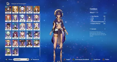 GENSHIN IMPACT AR 55 COM GANYU, KLEE, TARTAGLIA, YAE MIKO