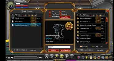 Conta 2010 lvl 31. 1k ACS