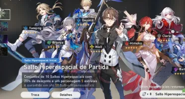 Conta TOP de Honkai Star Rail Bronya + Cone Assinatura
