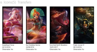 (PROMOÇÃO) CONTA COM 45 CAMPEÕES - 8 SKINS