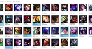 (PROMOÇÃO) CONTA COM 45 CAMPEÕES - 8 SKINS