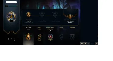 Conta League of Legends GOLD 2