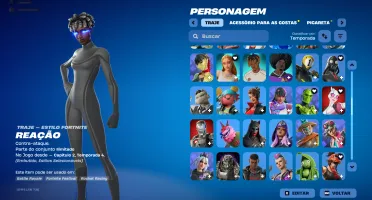 Conta Fortnite 150+ Skins | Passes Antigos | Pronta Pra Joga