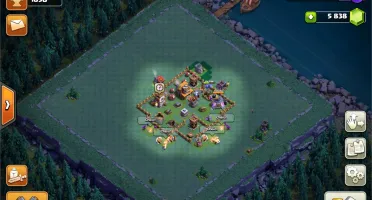Clash of Clans cv9 full war 5838 gemas