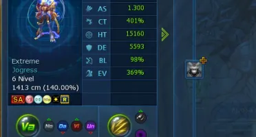 Conta LA Omega Com Sussano Rank U - Digimon Masters Online