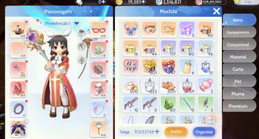 Conta Ragnarok Origin Classic Arqueiro Sniper 99/40 e Alt