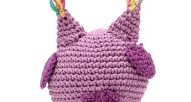 Coruja Bola em amigurumi