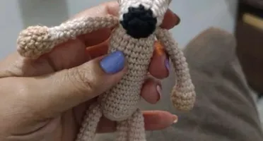 Mini Pet Galgo/Wippet - Amigurumi de crochê