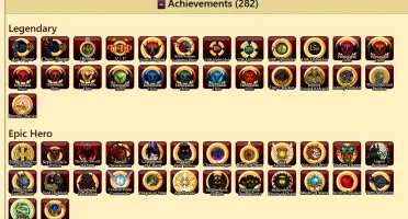 Conta Rara de aqw mais de 1m de acs 50+ donateds