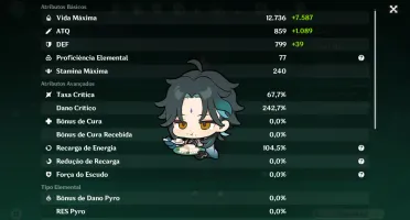 Conta Genshin Impact Ar 60 Endgame Com 23 5⭐
