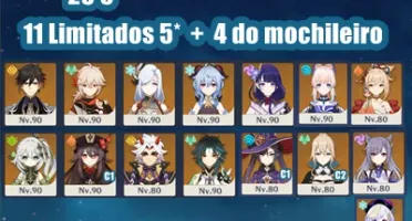 Conta Genshin Impact Ar 60 Endgame Com 23 5⭐