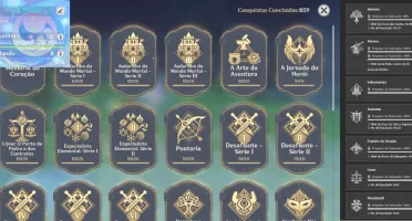 Conta Genshin Impact Ar 60 Endgame Com 23 5⭐
