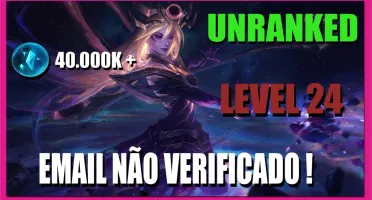 CONTA LV 24 40.000K DE ESSENCIA EMAIL NÃO CONFIRMADO