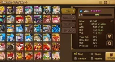 CONTA SUMMONERS WAR EUROPA