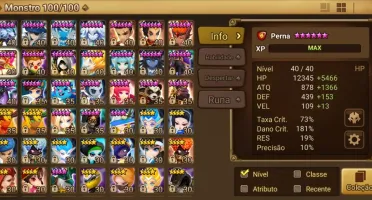 CONTA SUMMONERS WAR EUROPA
