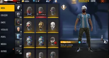 CONTA DE FREEFIRE, ITENS RAROS ANGELICAL ETC...