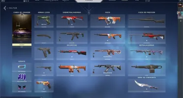Conta Valorant skins + passe coméia + diamante + conta beta