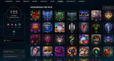 CONTA PLATINA 2, 133 CAMPEÕES, 118 SKINS !!!