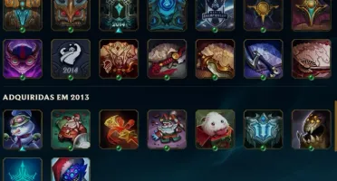 CONTA PLATINA 2, 133 CAMPEÕES, 118 SKINS !!!
