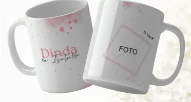 Caneca Personalizada para Dindo ou Dinda