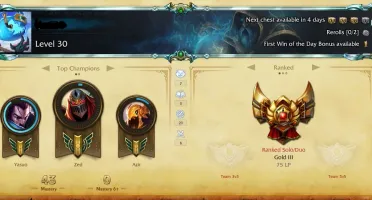Conta Gold 3 - Ex-Platina, 4 Páginas de Runa