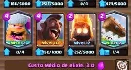 Conta Clash Royale Nivel 11