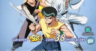 Conta no Yu Yu Hakusho Mobile