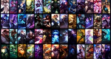 Conta com 159 skins e 141 campeões