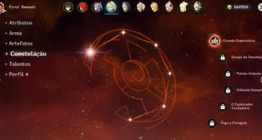 AR 41 - XIAO, Diluc, Keqing, 1 arma 5estrelas, Bennett c1.