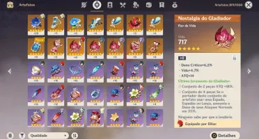 AR 41 - XIAO, Diluc, Keqing, 1 arma 5estrelas, Bennett c1.