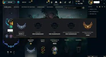 Conta Lol De 2013 / 311 Skins / Todos Campeões