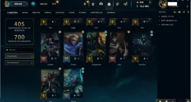 Conta Lol De 2013 / 311 Skins / Todos Campeões