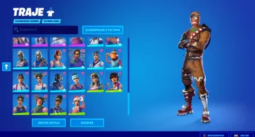 CONTA FORTNITE 70+ skins e CAVALEIRO NEGRO com 2MIL VBUCKS +