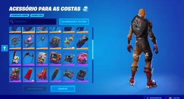 CONTA FORTNITE 70+ skins e CAVALEIRO NEGRO com 2MIL VBUCKS +