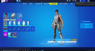 CONTA FORTNITE 70+ skins e CAVALEIRO NEGRO com 2MIL VBUCKS +