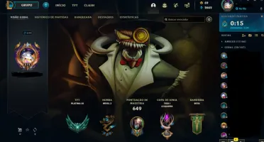 Conta League of legends desde a s3, lvl 573, 145 skins