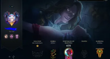 Conta Lol - 280 Skins Icones Raros