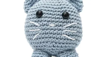 Gato Bola em amigurumi