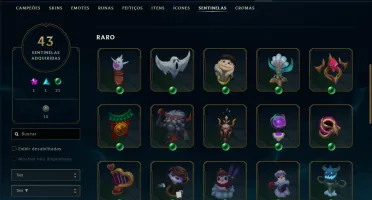 ♦ Conta League of Legends e Valorant - Topada ♦