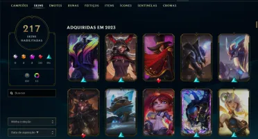 ♦ Conta League of Legends e Valorant - Topada ♦