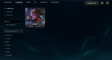 ♦ Conta League of Legends e Valorant - Topada ♦