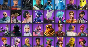Conta Fortnite 74 Skins/ Gold Midas /Fireworks/ Dark Rex / M